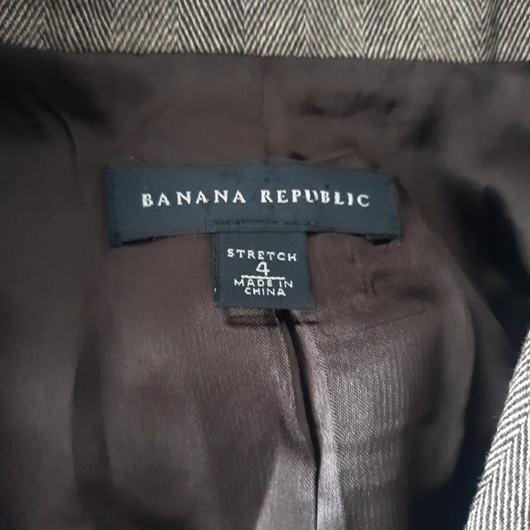 Banana Republic Blazer Wool Blend Elbow Patch - Picture 8 of 9